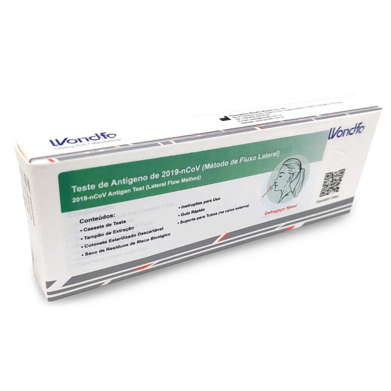 AUTOTESTE COVID-19 WONDFO