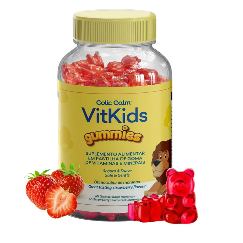 SUPLEMENTO ALIMENTAR VITAMINAS VITKIDS GUMMIES 60 GOMAS