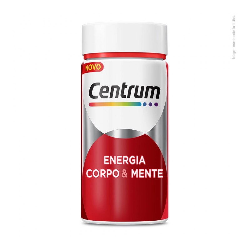 CENTRUM ENERGIA CORPO E MENTE COM 60 CÁPSULAS