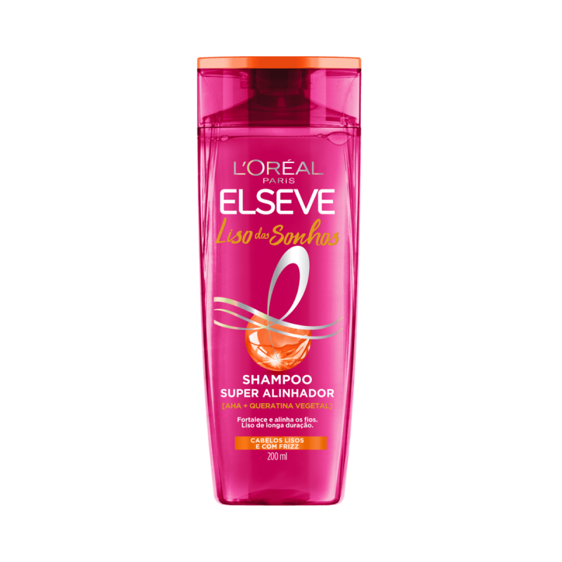SHAMPOO ELSEVE LISO DOS SONHOS SUPER ALINHADOR 200ML