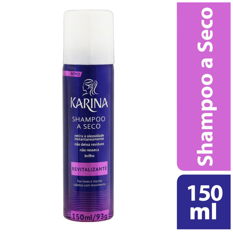SHAMPOO A SECO KARINA REVITALIZANTE  150ML