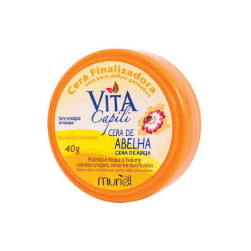 CERA FINALIZADORA MURIEL VITA CAPILAR CERA ABELHA 40G