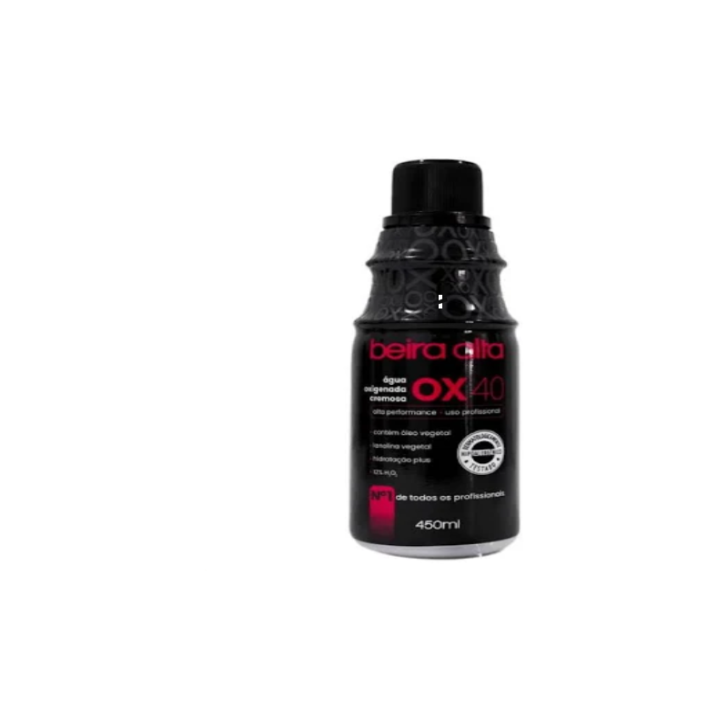 AGUA OXIGENADA BEIRA ALTA 40 VOLUME COM 450ML