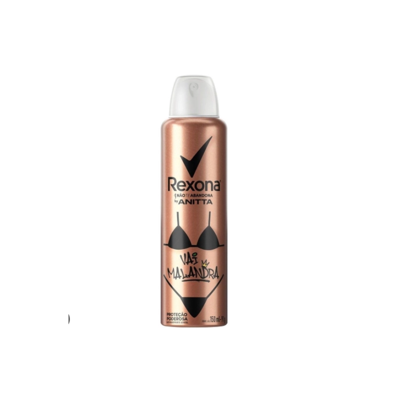 DESODORANTE AEROSOL BY ANITTA VAI MALANDRA COM 150ML