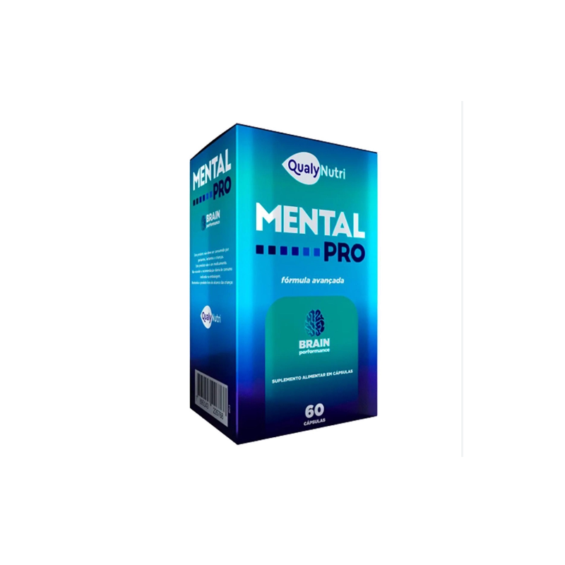 MENTAL PRO 500MG COM 60 CAPSULAS QUALYNUTRI