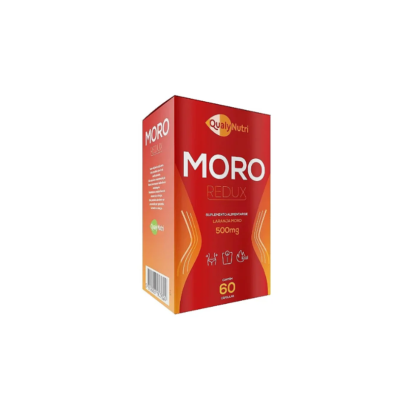 MORO REDUX 500MG COM 60 CAPSULAS QUALYNUTRI