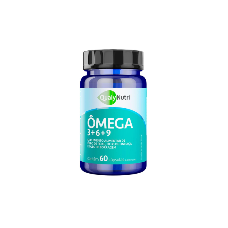 OMEGA 3 6 9 1000MG COM 60 CAPSULAS  QUALYNUTRI