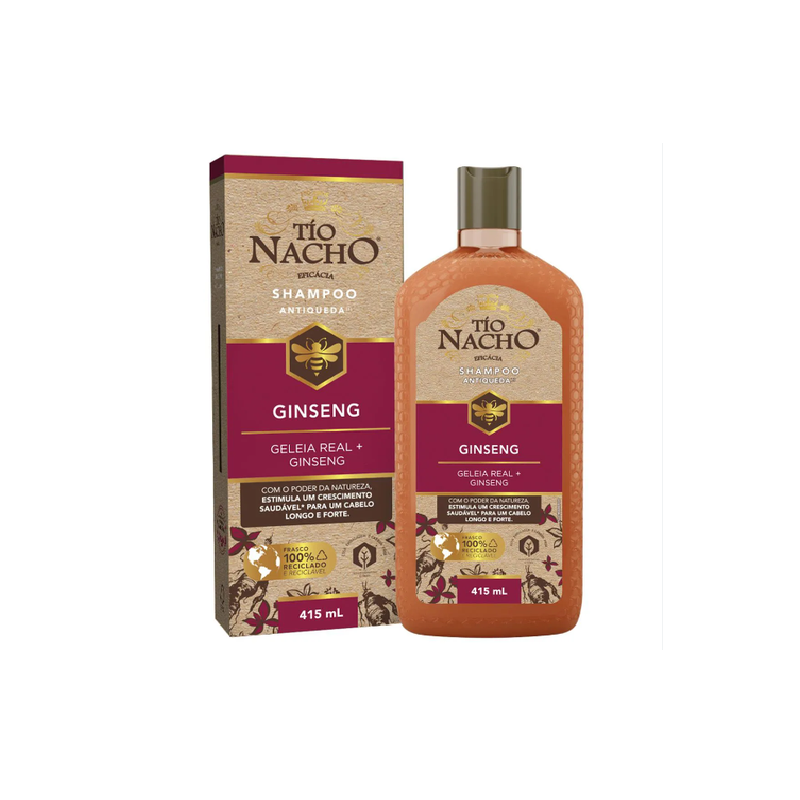 SHAMPOO TIO NACHO GINSENG COM  415ML