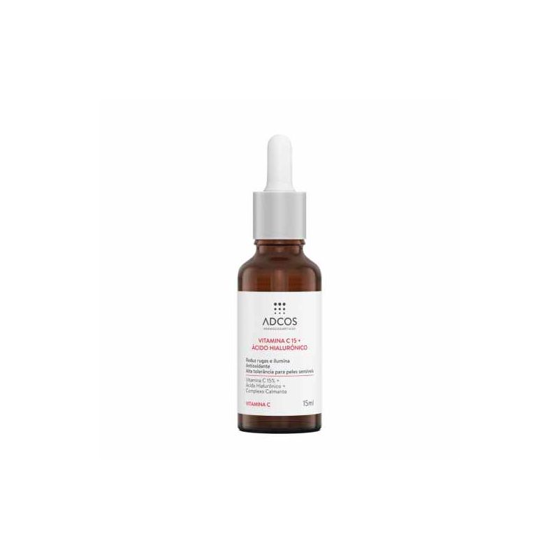 ADCOS VITAMINA C 15+ÁCIDO HIALURÔNICO 15ML