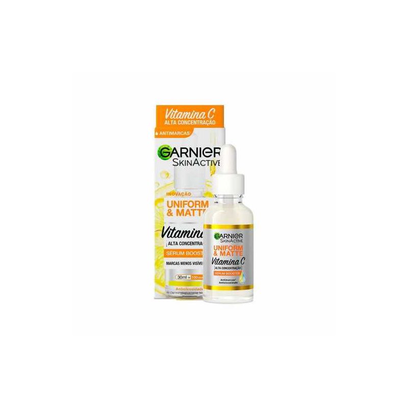 SERUM BOOSTER FACIAL UNIFORM E MATTE VITAMINA C 30ML  