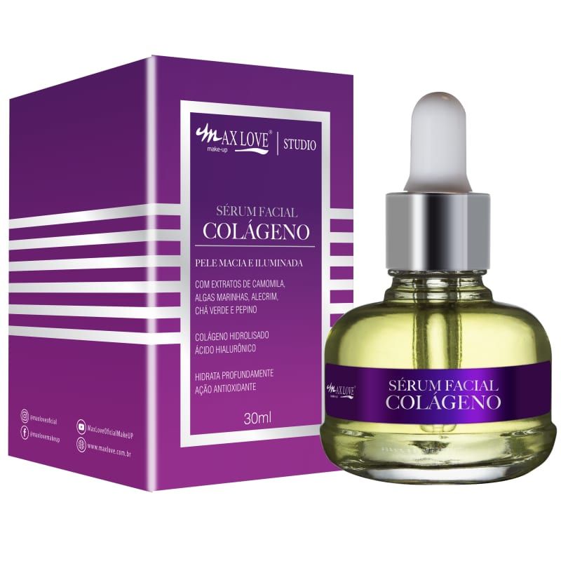 SÉRUM FACIAL COLAGENO MAX LOVE 30ML