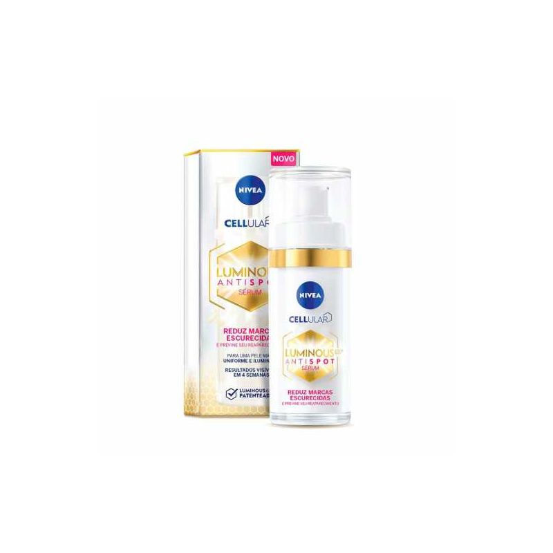 SÉRUM FACIAL NIVEA CELULAR LUMINOUS 630 REDUZ MARCAS 30ML