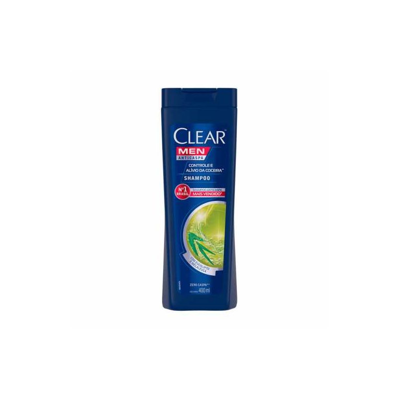 SHAMPOO CLEAR CONTROLE E ALIVIO COCEIRA COM 400ML