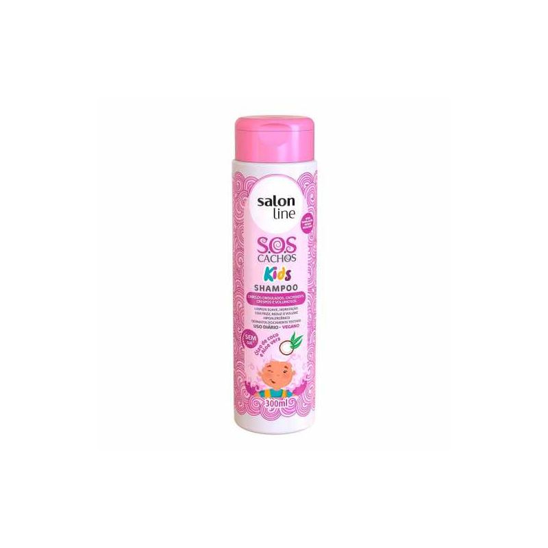 SHAMPOO INFANTIL SALON LINE S.O.S CACHOS KIDS 300ML