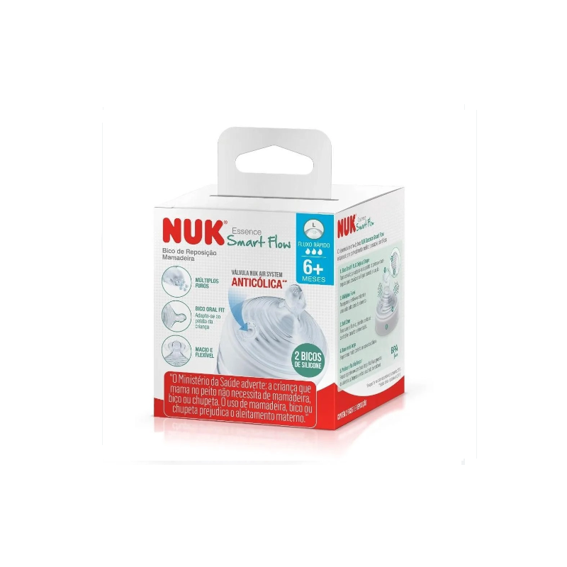 BICO COM 2 NUK ESS SMART FLOW FLUXO RAPIDO S2 7015-2U