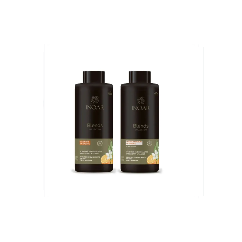 KIT INOAR BLENDS SHAMPOO+CONDICIONADOR COM 800ML CADA