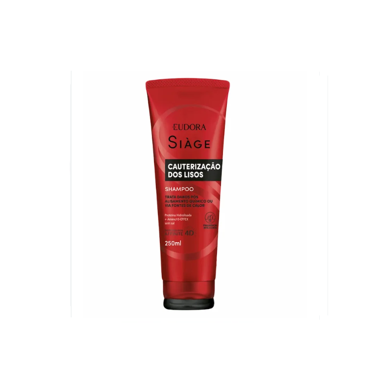 EUDORA SIAGE SHAMPOO CAUTERIZAÇÃO LISOS 250ML