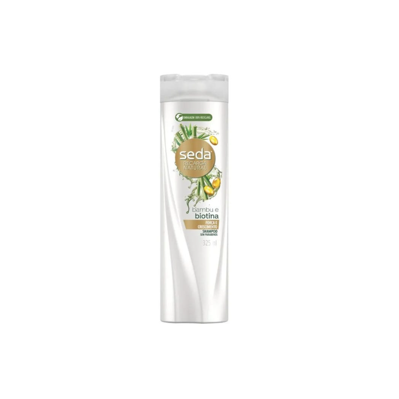 SHAMPOO SEDA BIOTINA+OLEO DE RICINO 325ML