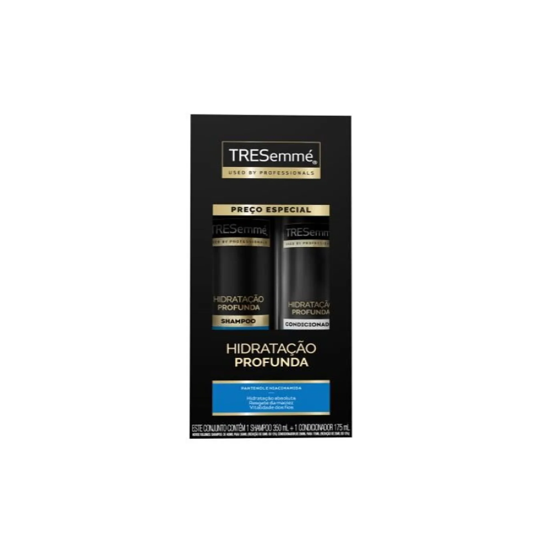 KIT TRESEMME SHAMPOO+CONDICIONADOR  HIDRATAÇÃO PROFUNDA