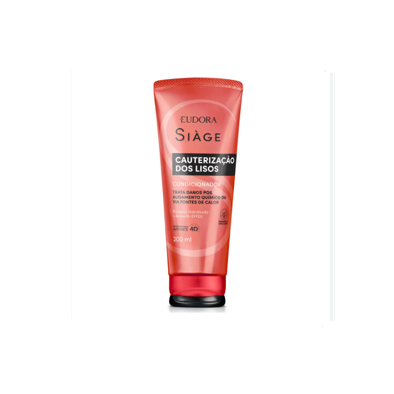 EUDORA SIAGE CONDICIONADOR  CAUTERIZAÇÃO LISOS 200ML