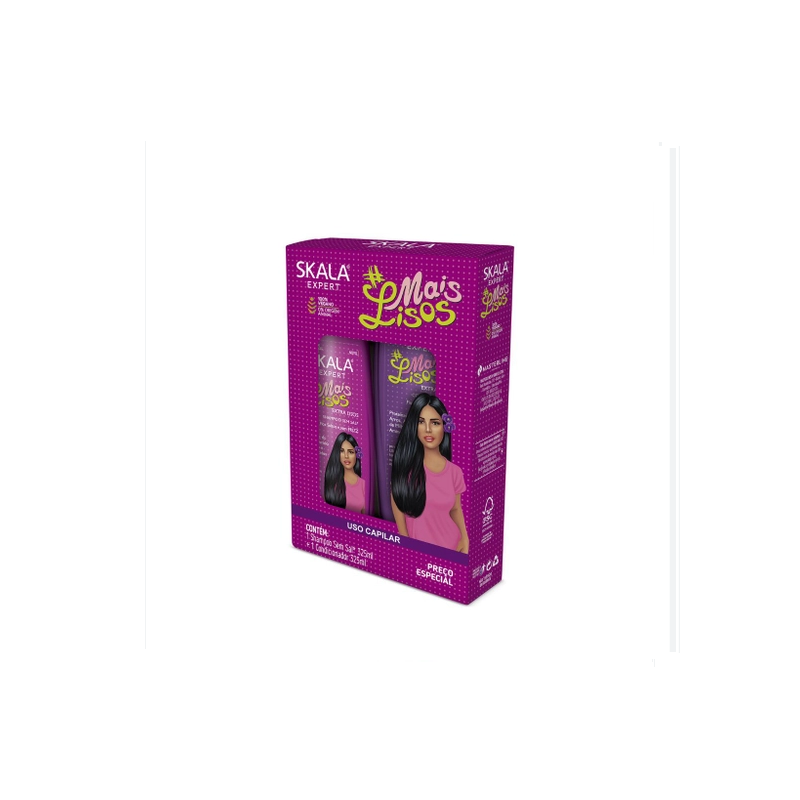 KIT SH+COND.SKALA 325ML MAIS LISOS