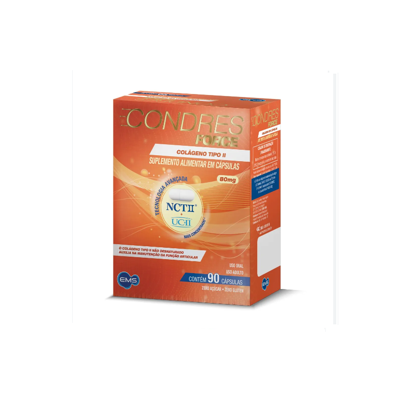 CONDRES * FORCE COLÁGENO TIPO ll 90 CÁPSULAS