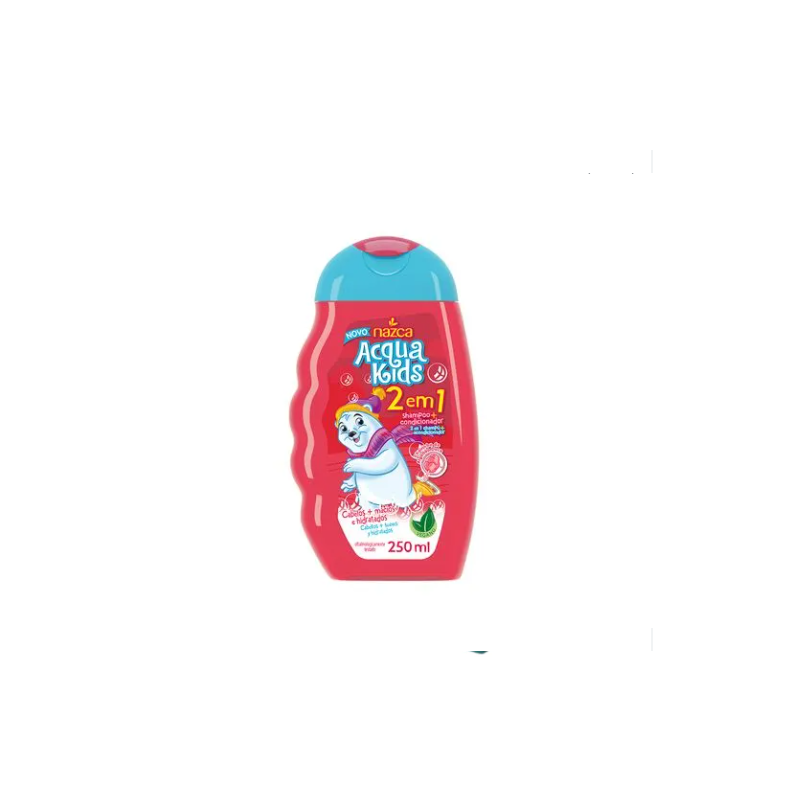 SHAMPOO ACQUA KIDS 2EM1 ALGODAO DOCE 250 ML 