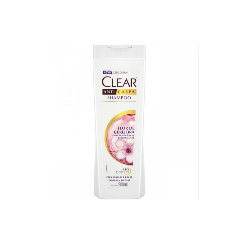 SHAMPOO CLEAR  CASPA FLOR DE CEREJEIRA 200ML