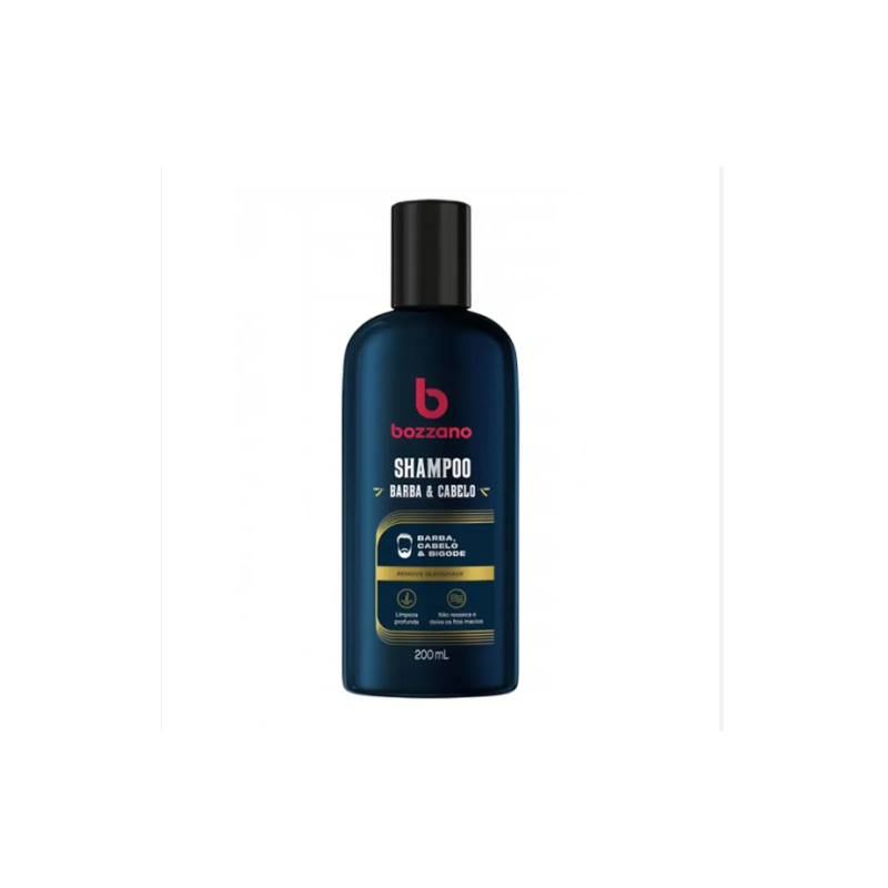 SHAMPOO BOZZANO 200ML BARBA E CABELO