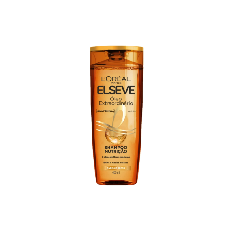 SHAMPOO ELSEVE ÓLEO EXTRAORDINÁRIO 400ML