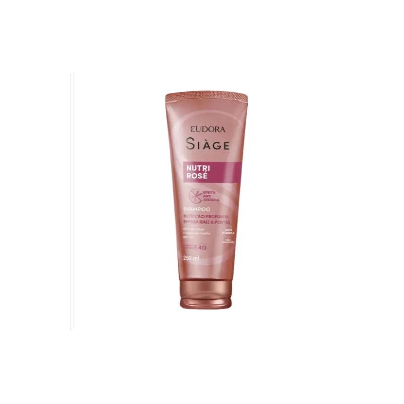 EUDORA SIAGE SHAMPOO NUTRI ROSE 250ML 