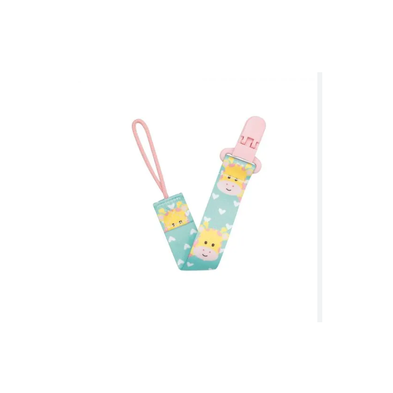 PRENDEDOR DE CHUPETA  ANIMAL FUN GIRAFA 