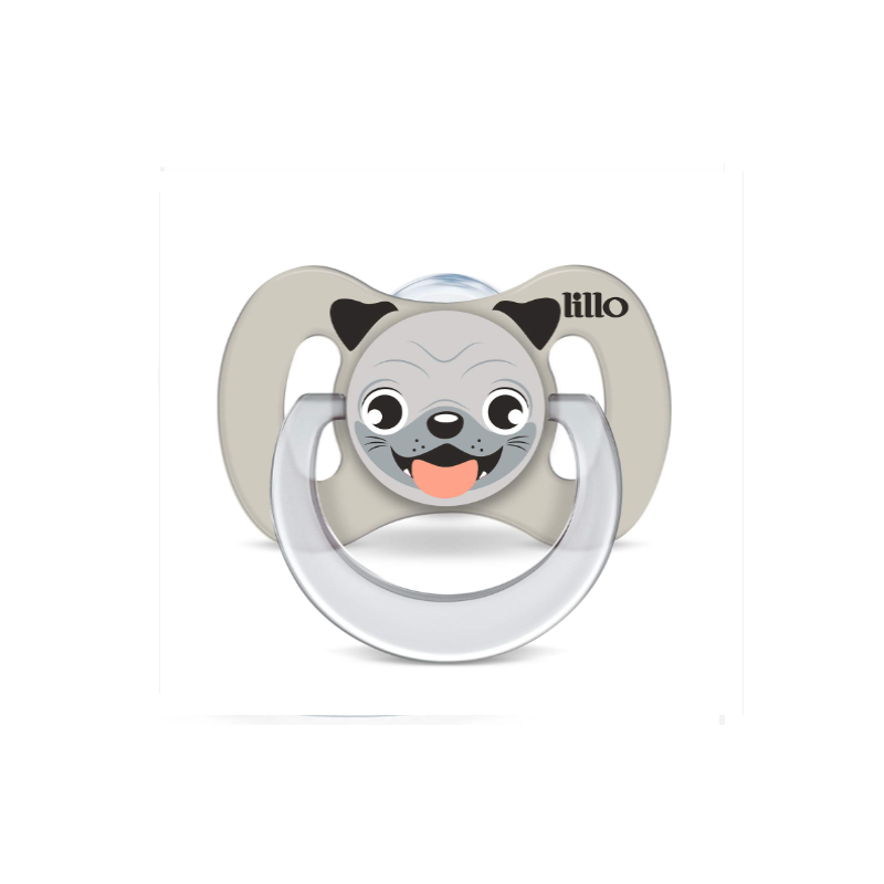 CHUPETA LILLO FUNNY ANIMAIS 6+ MESES NEUTRA - CACHORRO