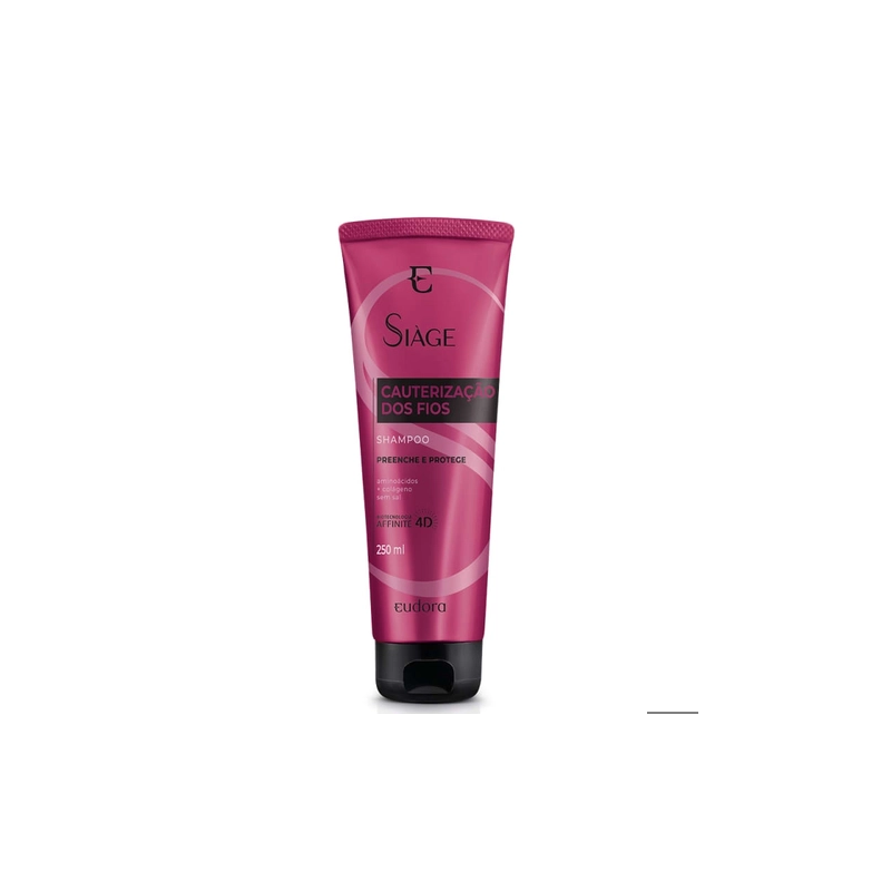 EUDORA SIAGE SHAMPOO CAUTERIZAÇÃO FIO 250ML