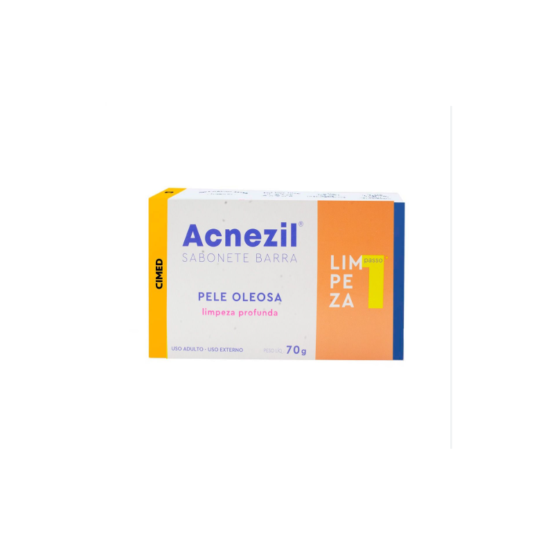 ACNEZIL SABONETE BARRA PELE OLEOSA 70G