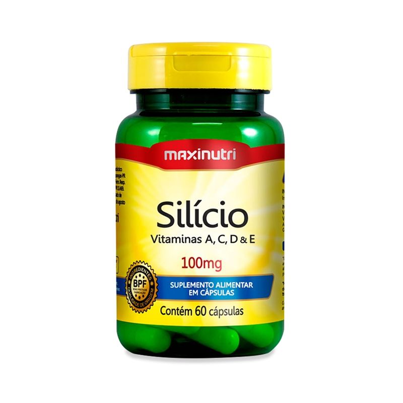 SILICIO 100MG COM 60 COMPRIMIDOS