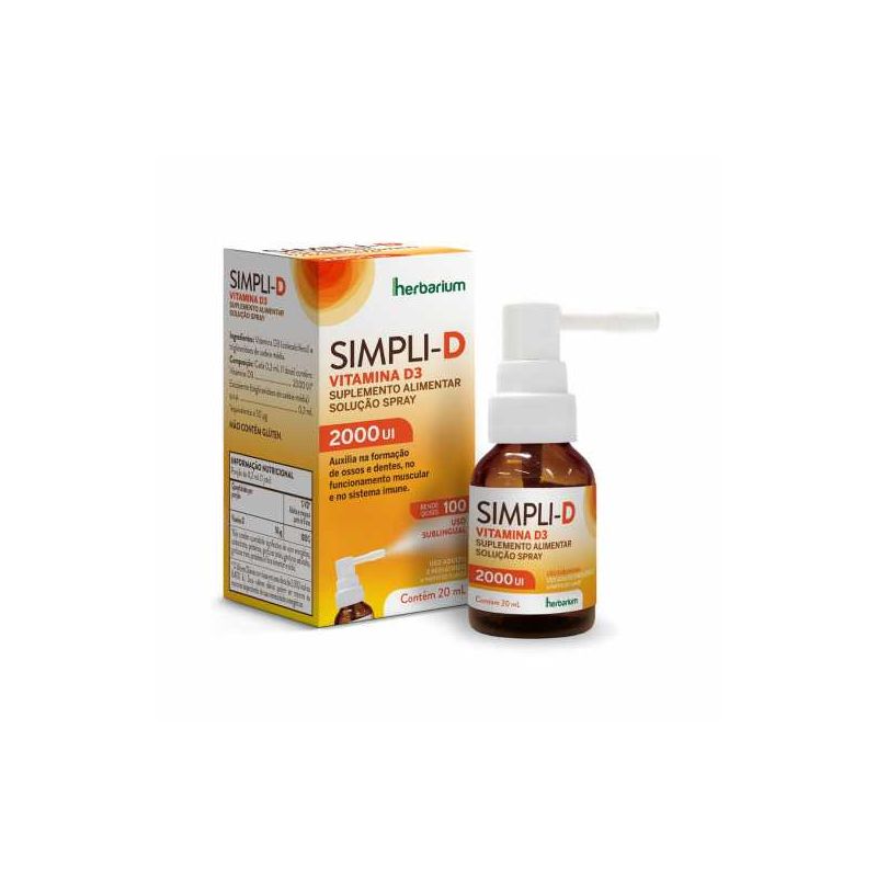SIMPLI D 2000UI SPRAY 20ML