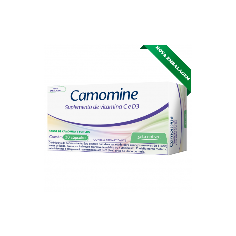 CAMOMINE MAIS COM 20 CÁPS