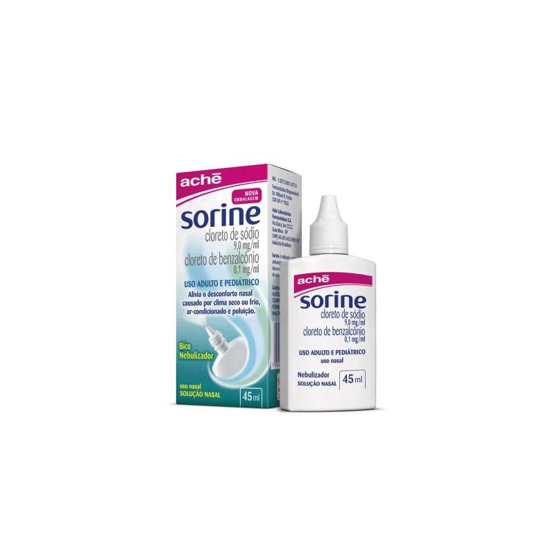 SORINE NEBULIZADOR COM 45ML 