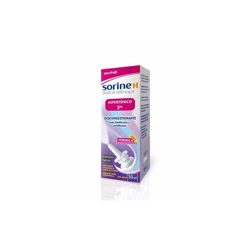 SORINE H 3% COM 50ML