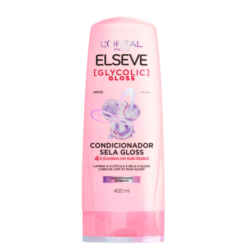 CONDICIONADOR ELSEVE 400ML GLYCOLIC GLOSS