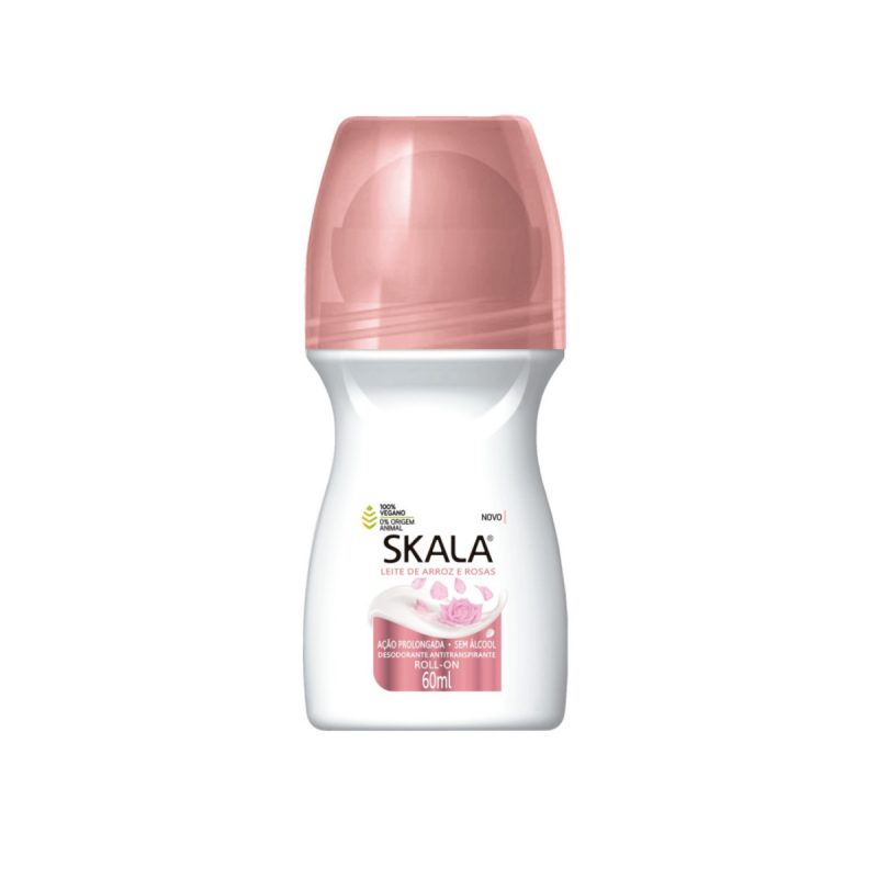 DESODORANTE ROLLON SKALA ARROZ E ROSAS 60ML
