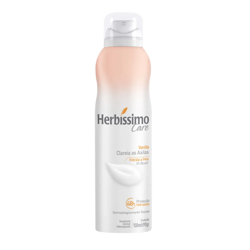 DESODORANTE AEROSOL HERBISSIMO  VANILA 150ML