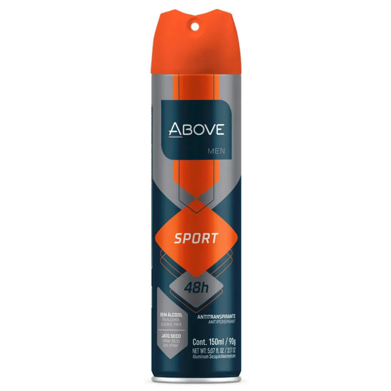 DESODORANTE AEROSOL ABOVE MENCOM  SPORT 150ML