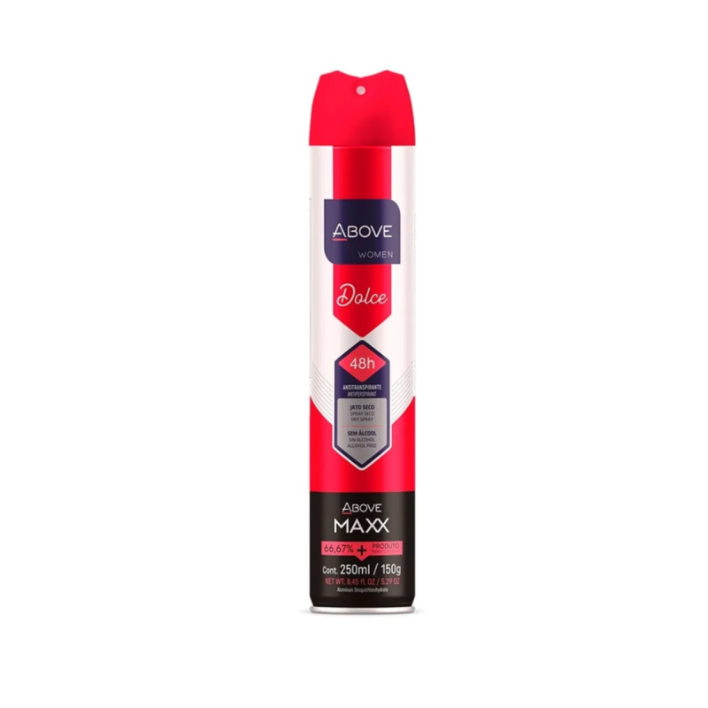 DESODORANTE AEROSOL ABOVE MAXX DOLCE VITA 250ML