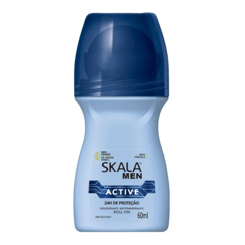 DESODORANTE  ROLLON SKALA MEN ACTIVE 60ML