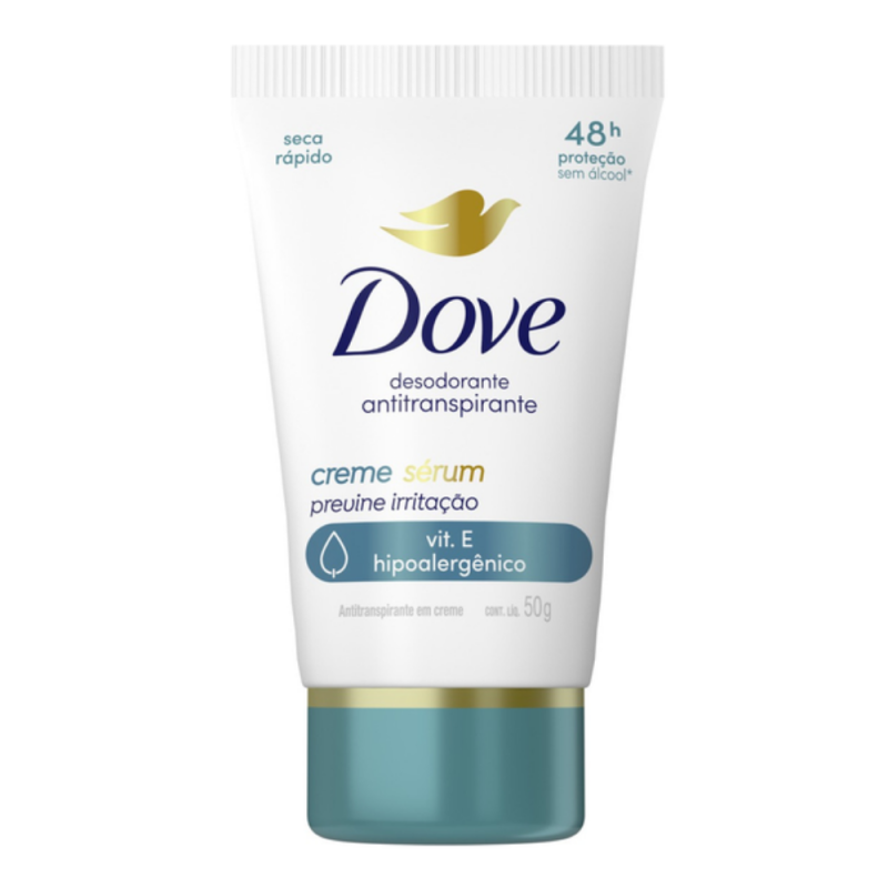 DESODORANTE  CREME DOVE  SERUM PREV.IRRITACAO 50G - VALIDADE 06/2026