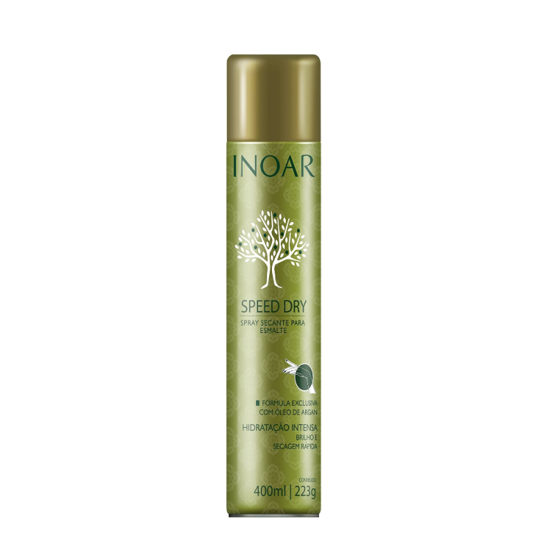 SPRAY SECANTE DE ESMALTES INOAR SPEED DRY 400ML