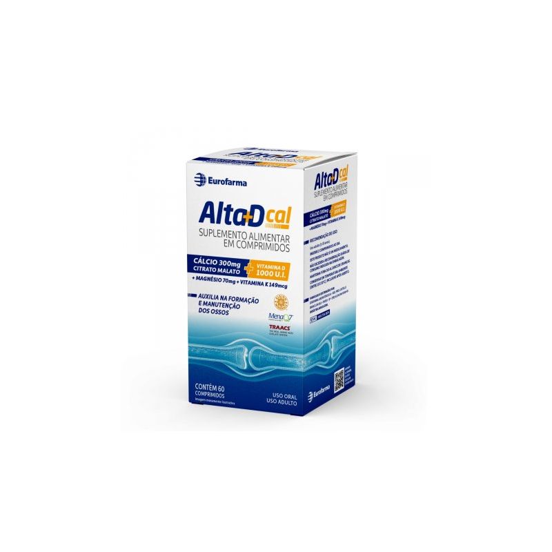 ALTA+D CAL 1.000UI/300MG COM  60 COPRIMIDOS