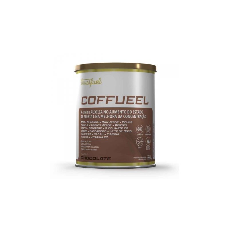 TRUSTFUEL SUPLEMENTO COFFUEEL CHOCOLATE PÓ  220G